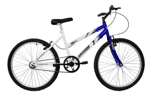 Bicicleta Mountain Bike Aro 24 Ultra Bikes Feminina Azul Cor Branco E Azul