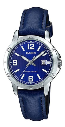 Reloj Casio Ltp-v004l-2budf Mujer 100% Original