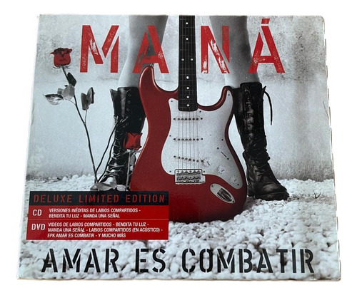 Cd + Dvd Amar Es Combatir Deluxe (usado)