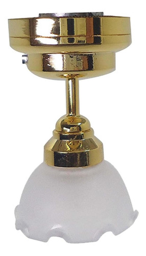 1:12, Lámpara Led De Techo Para Casa De Forma De Flor