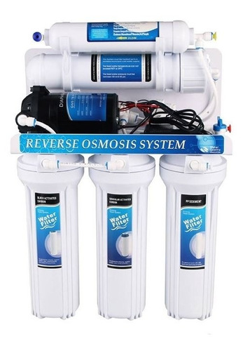 Filtro De Agua Por Osmosis Inversa 100gpd Con Tanque Y Bomba