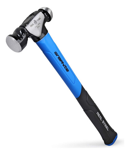 Real Steel 32 Oz Ball Peen Hammer Con Grip De Cushion No-sli