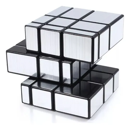 Cubo De Espejo Plateado, Juguete De Cubo De Rubik De 5,7 Cm