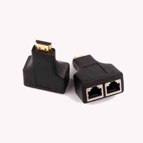 Imagen 3 de 4 de Extensor Hdmi Cat 5e/6 Full Hd 1080p