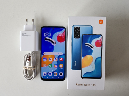 Imagen 1 de 9 de Xiaomi Redmi Note 11s 5g 128gb + Cable, Cargador Y Caja