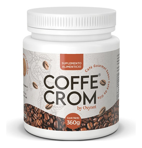 Oxynet Coffee Crom Bote 360 Gramos