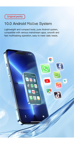 Roiesvry Xs16 Mini Smartphone De 3 Pulgadas 4g Lte Android