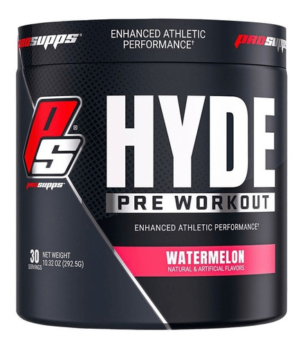 Pre Entreno Hyde 292 Gr (30 Serv) Sabor Sandía | Pro Supps