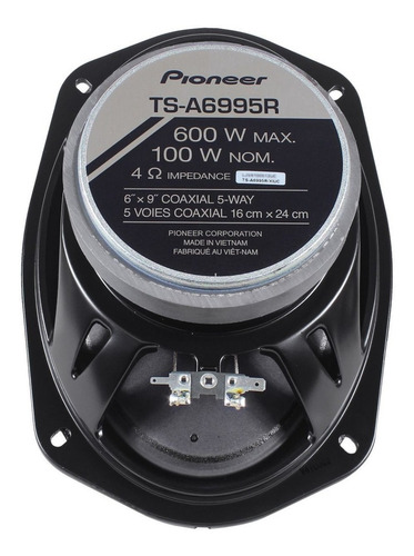 Imagen 2 de 6 de Cornetas Pioneer 6x9 Ts-a6995r 600w 5 Vias