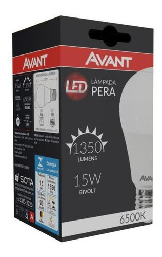 Kit 10 Lâmpada 15w Bulbo Soquete E27 Bivolt Casa Comércio