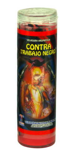 Veladora Contra Trabajo Negro Ritualizada Aromatica