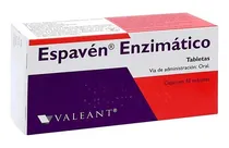 Comprar Espavén Enzimático Valeant Alivio Mala Digestión 50 Tabletas