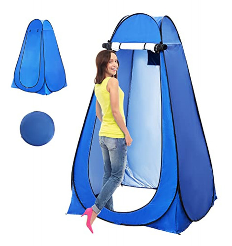 Carpa Caseta Baño Vestidor Portátil Camping Tienda De Campañ