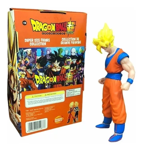 Brinquedo Boneco Action Figure Goku Super Sayajin Grande 26cm