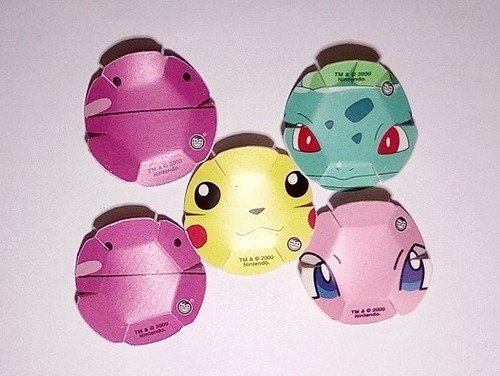 Lote: Tazos Pokémon 2000