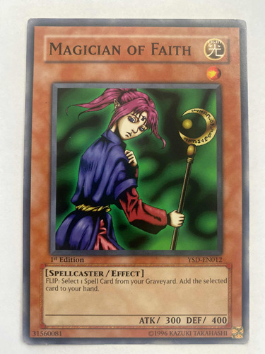 Magician Of Faith Comun Yugioh