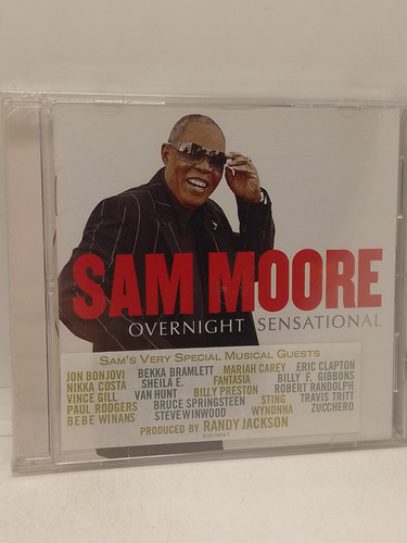 Sam Moore Overnight Sensational Cd Nuevo 