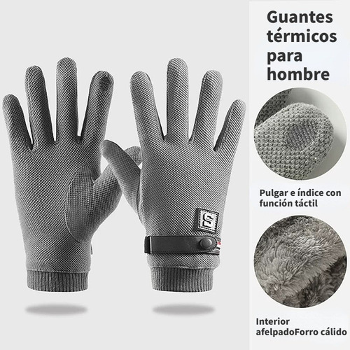 Guantes De Invierno Para Hombre, Térmicos Y Resistentes