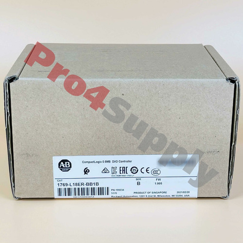 1769-l18er-bb1b Allen-bradley Compactlogix 0.5mb Di/o Co Ttw