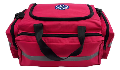 Mochila Botiquín De Trauma Grande 50x 18 X 30 Fucsia