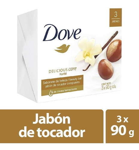 Jabon Dove 90 Gr X3 Unidades 