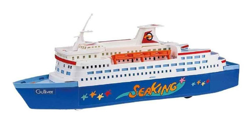 Embarcação Transatlântico Gulliver Barco Cruzeiro Brinquedo