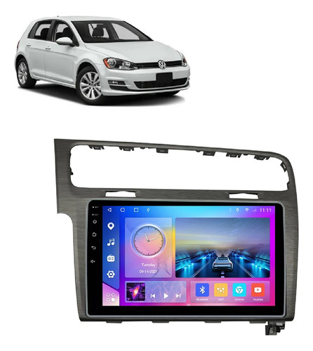 Multimídia Android Volkswagen Golf G7 2014-19 8/core 10p