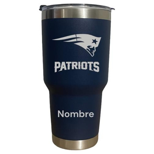 Termo Personalizado Patriots Grabado Laser 30 Oz