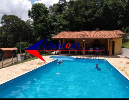 Imagem 1 de 18 de Linda Chácara Com 2 Casas Cód 445