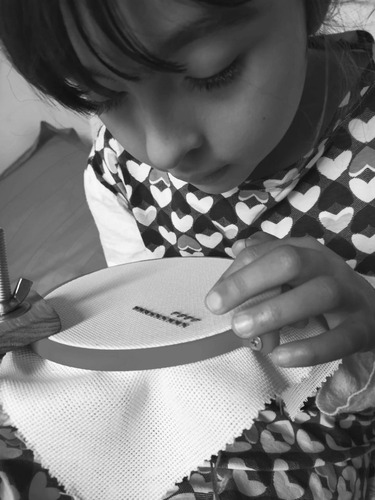 Kit Aguja Magica Para Bordar, Punch Needle, Incluye Tutorial