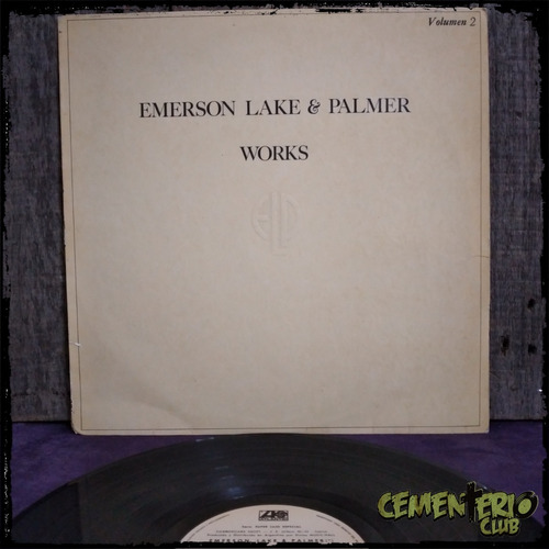 Emerson, Lake & Palmer Works Volume 2 - 1977 Arg Vinilo Lp