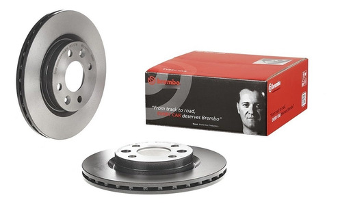 Discos Delanteros Ventilados Brembo Clio Expression 2010