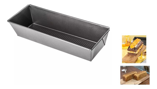 Molde Rectangular Molde Queque Molde Antiadherente 35cm