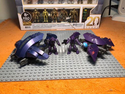 Megabloks Mega Construx Halo Covenant Vs Spartans (380)