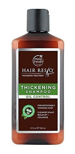 Control De Aceite De Pétalos Frescos Resq Natural Del Pelo C