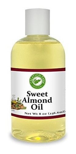 Aromaterapia Aceites - Sweet Almond Oil 8 Oz. Creation Farm 