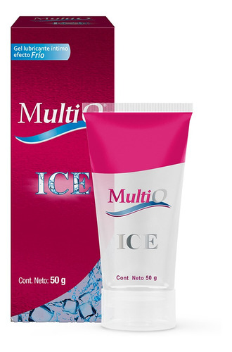 Multio Gel Lubricante Íntimo Efecto Frio Ice Multi O 50g