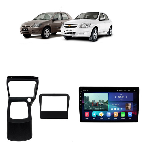 Multimidia Android Chevrolet Celta 2006-15 4/64gb Octa 4g