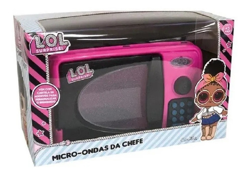 Brinquedo Microondas Da Chef Lol Surprise Candide 9801 Cor Colorido