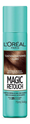 Kit Tintura L'Oréal Paris  Magic retouch tono castaño claro para cabello