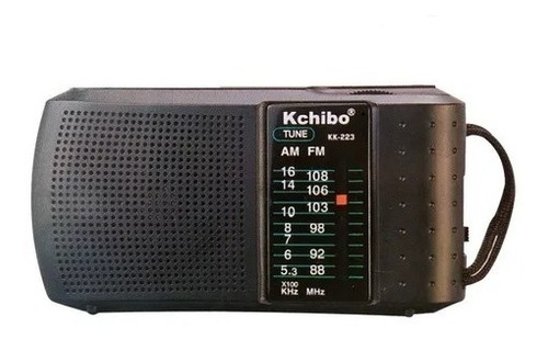 Radio Analogica Am/fm Portatil Kchibo