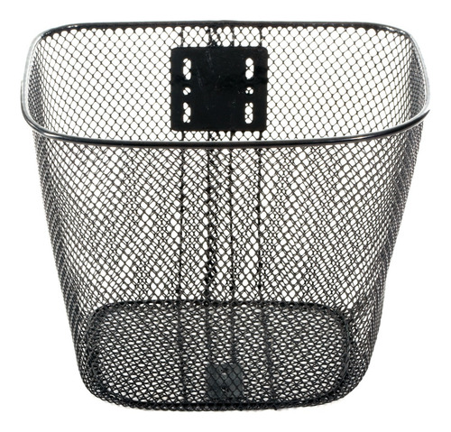 Paquete De 5 Canastillas De Acero Plastificada Bicicleta R16 Color Negro