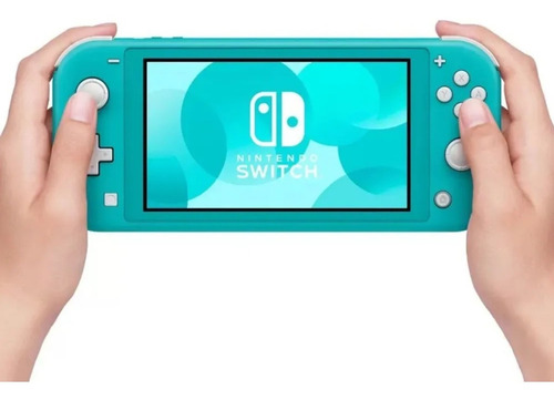 Nintendo Switch Lite 32GB Standard cor azul-turquesa
