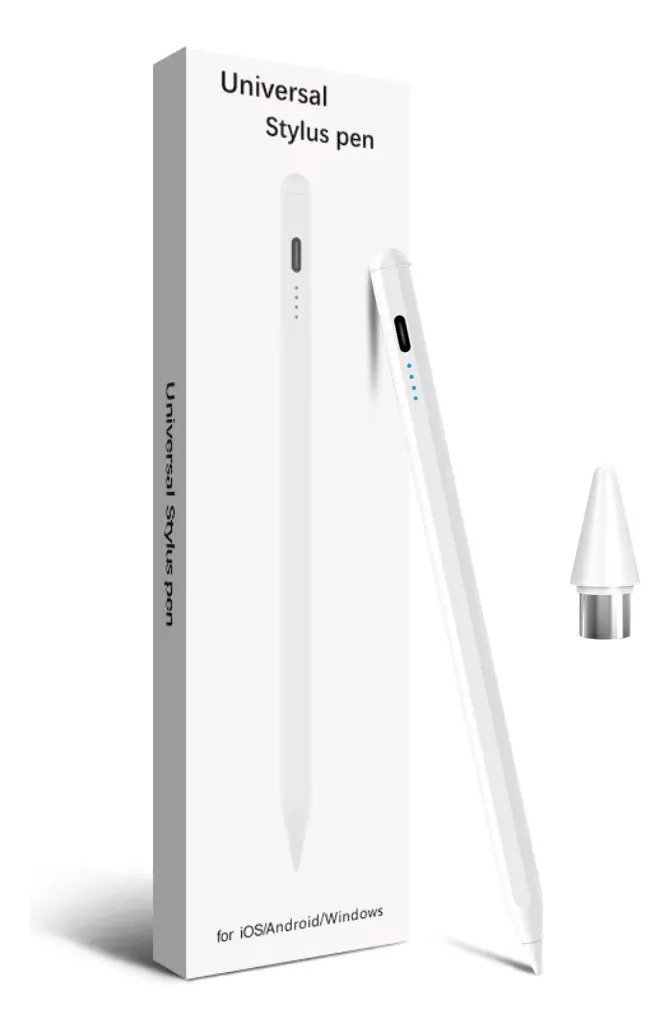 Lapiz Optico Imantado Para Tablet Samsung Philco Lenovo Xiaomi iPad Recargable Edita Fotos Videos Con Gran Precisión