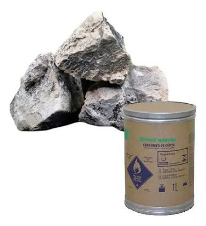 Carbureto Calcio Embalagem 1 Kg Em Pedras White Martins