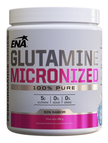 Ena Glutamina Micronizada X 150grs Rápida Recuperacion