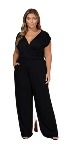 Macaquinho longo plus size 2025