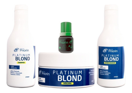 Platinum Blond -cabelo Loiro - Extrato De Priorin - Oferta