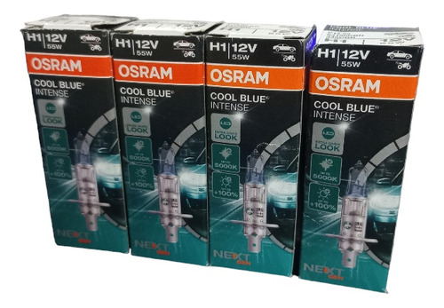 4 Lámpas Osram 64150cbi H1 Cool Blue Intense 12v 55w 