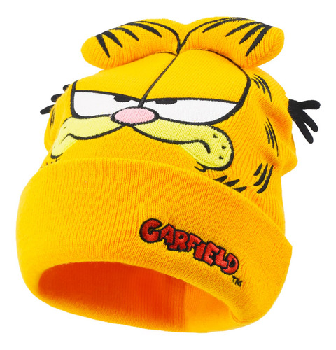 Gorro De Punto Invierno Orejas De Gato 3d Y Borlas
